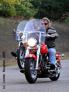 orange Harley